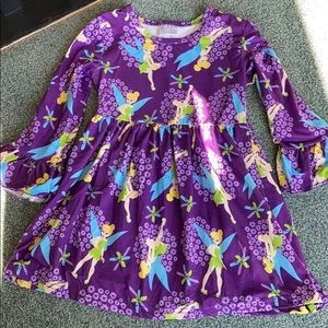 Tinker bell ruffle sleeve dress